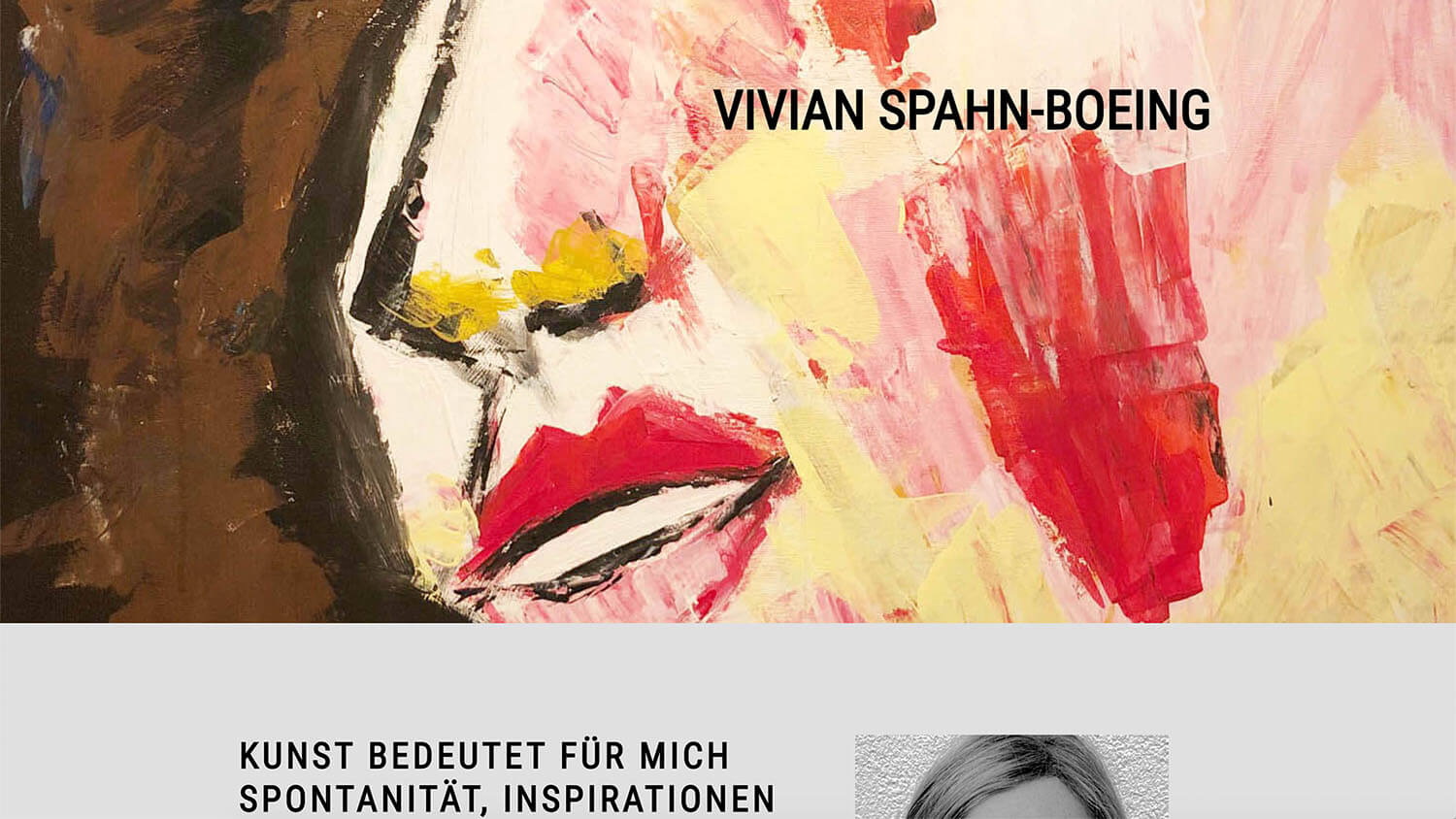 Portfolio Carmen Hurst | webDesign - Vivian Spahn-Böing
