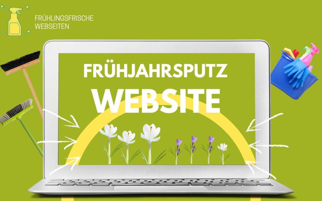 FRÜHJAHRSPUTZ FÜR IHRE WORDPRESS-WEBSITE