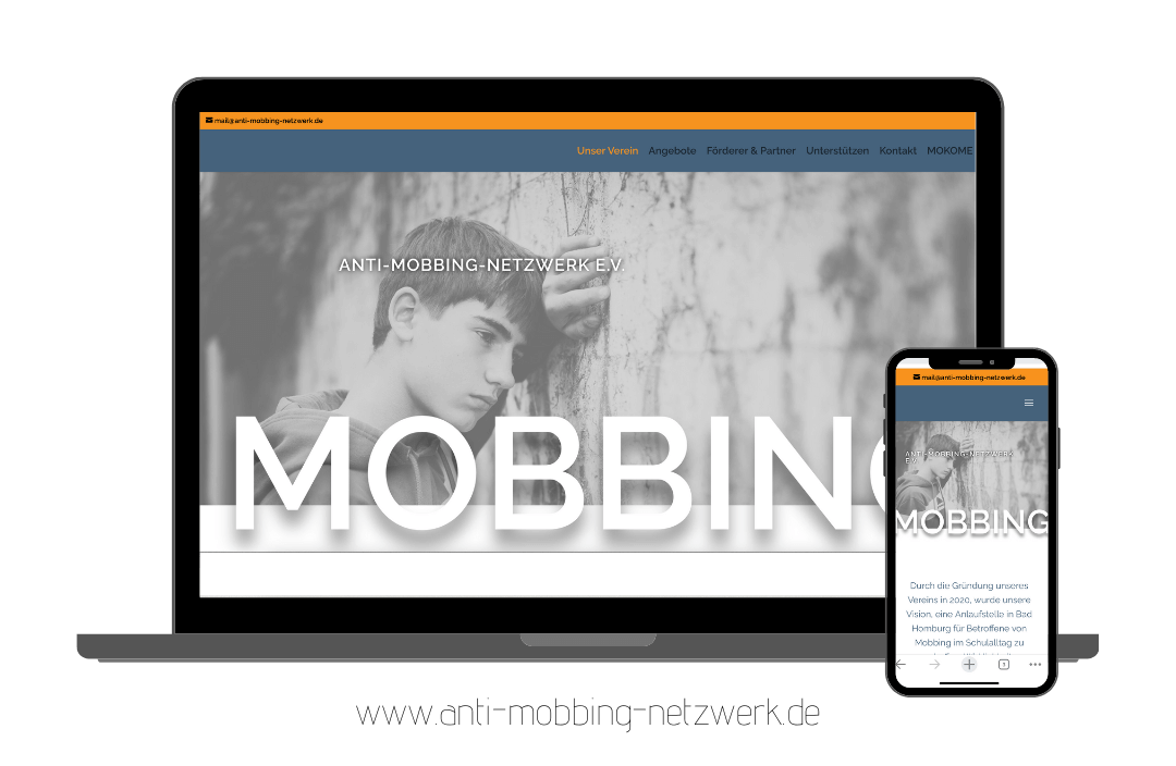 Website für das Anti-Mobbing-Netzwerk e.V.